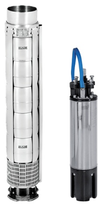 DAB 8" bronpomp SS8A 05 + motor 37kw