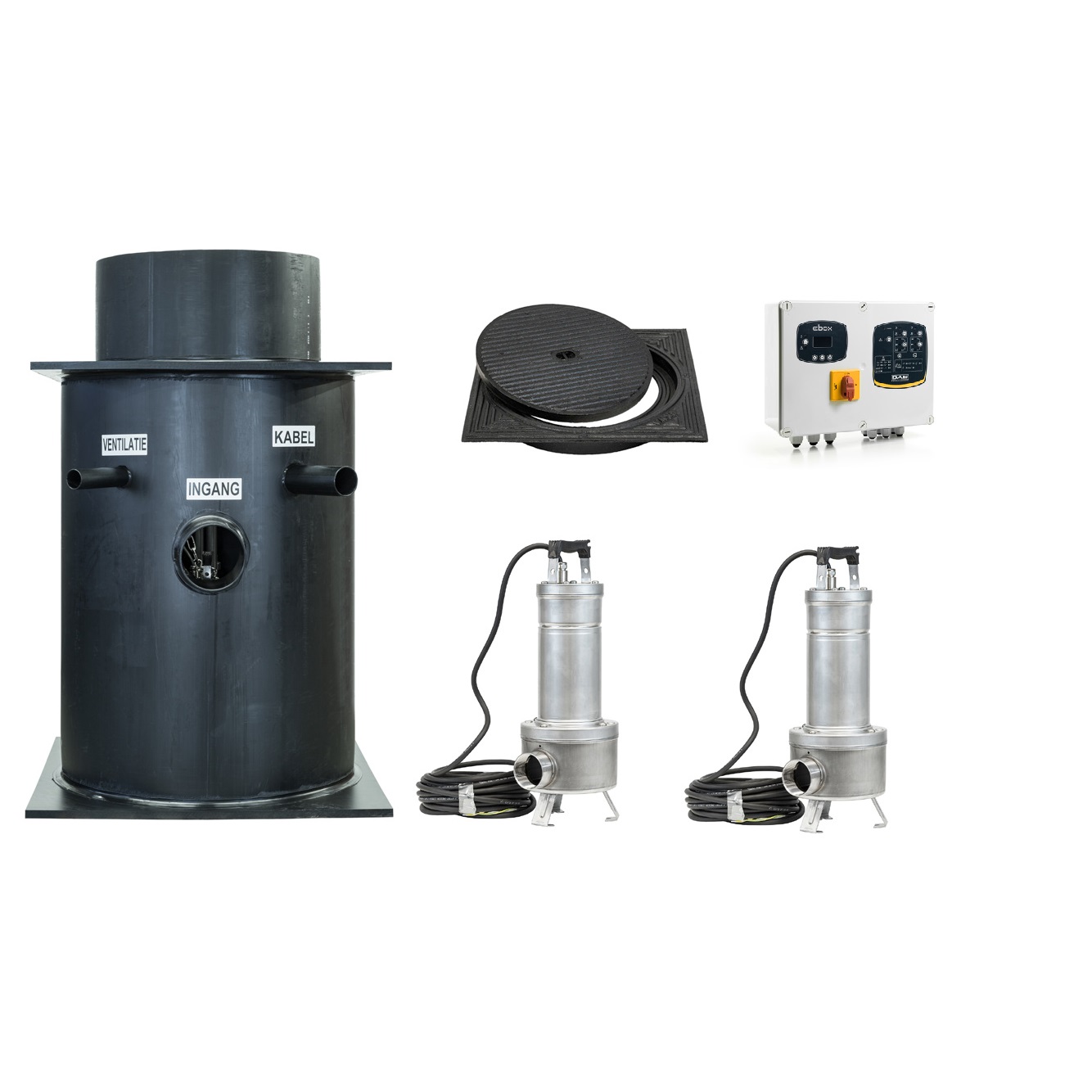DAB pompput PE1014 compleet