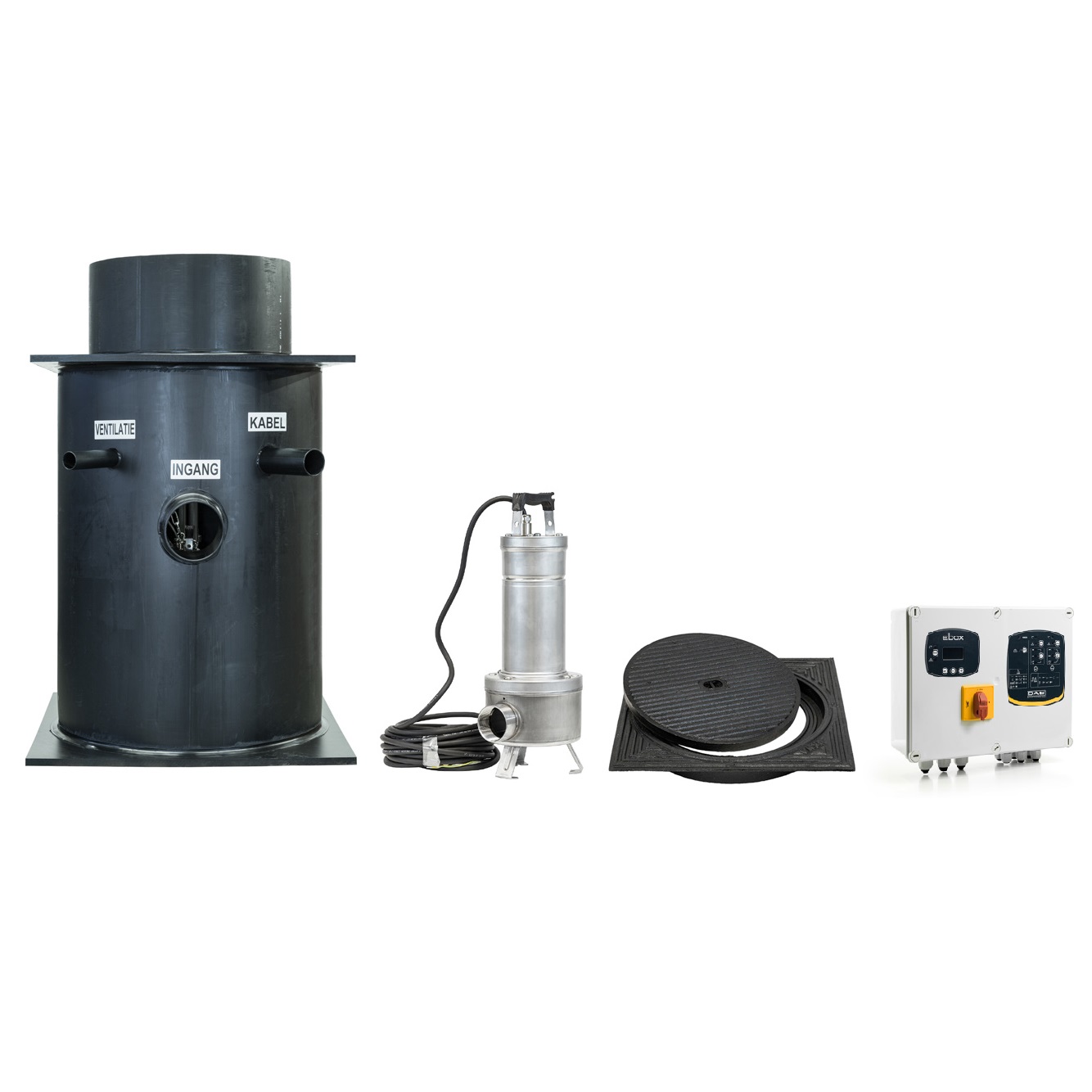 DAB pompput PE814 compleet