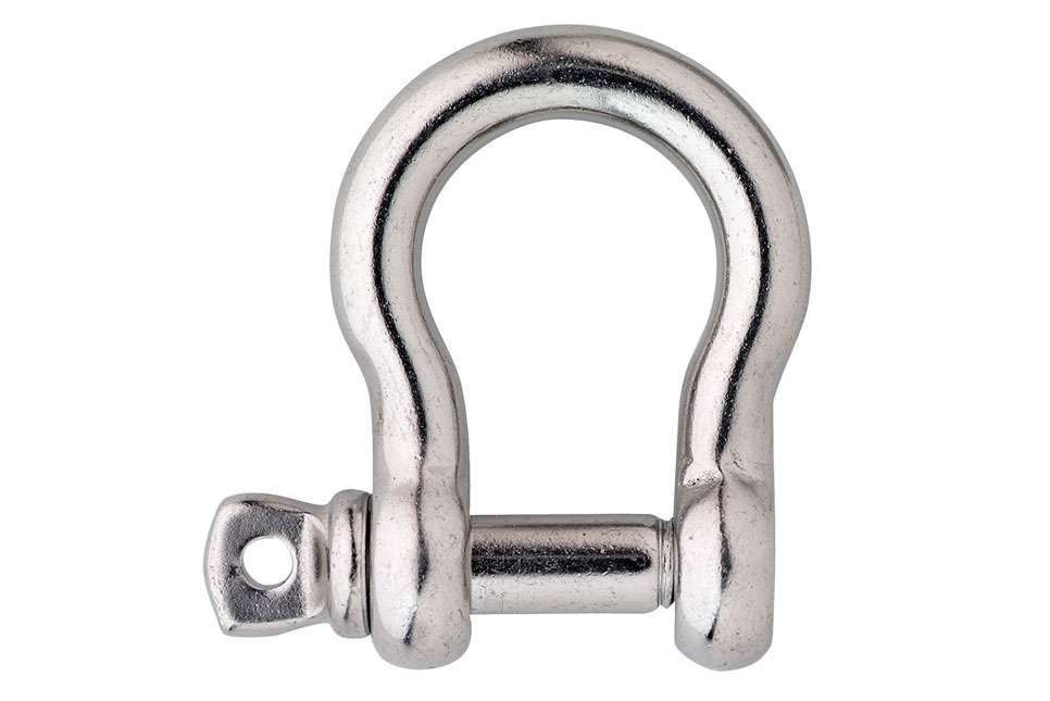 Harpsluiting, RVS, 8 mm