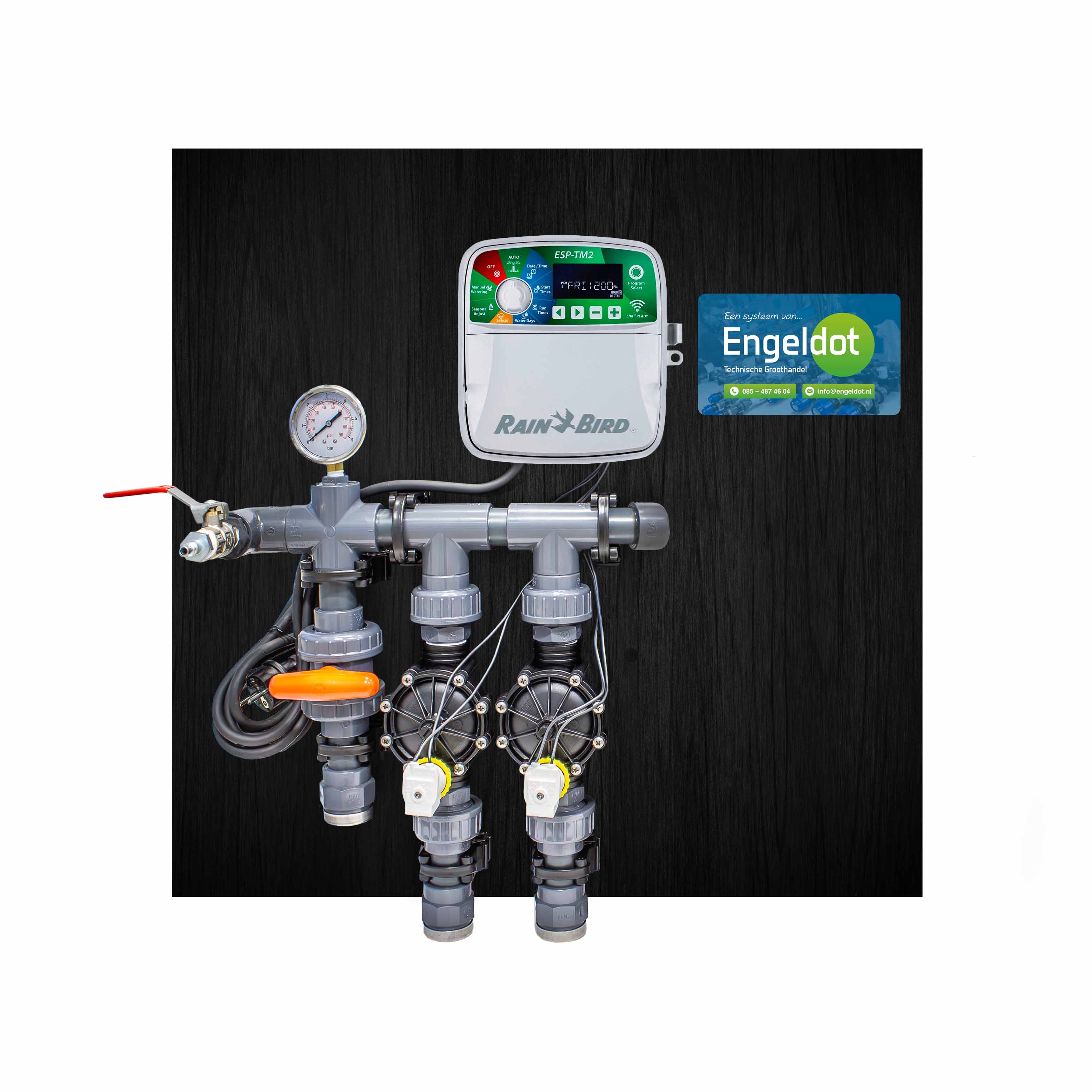 2-Groeps Verdeelstation Rainbird ESP-TM2