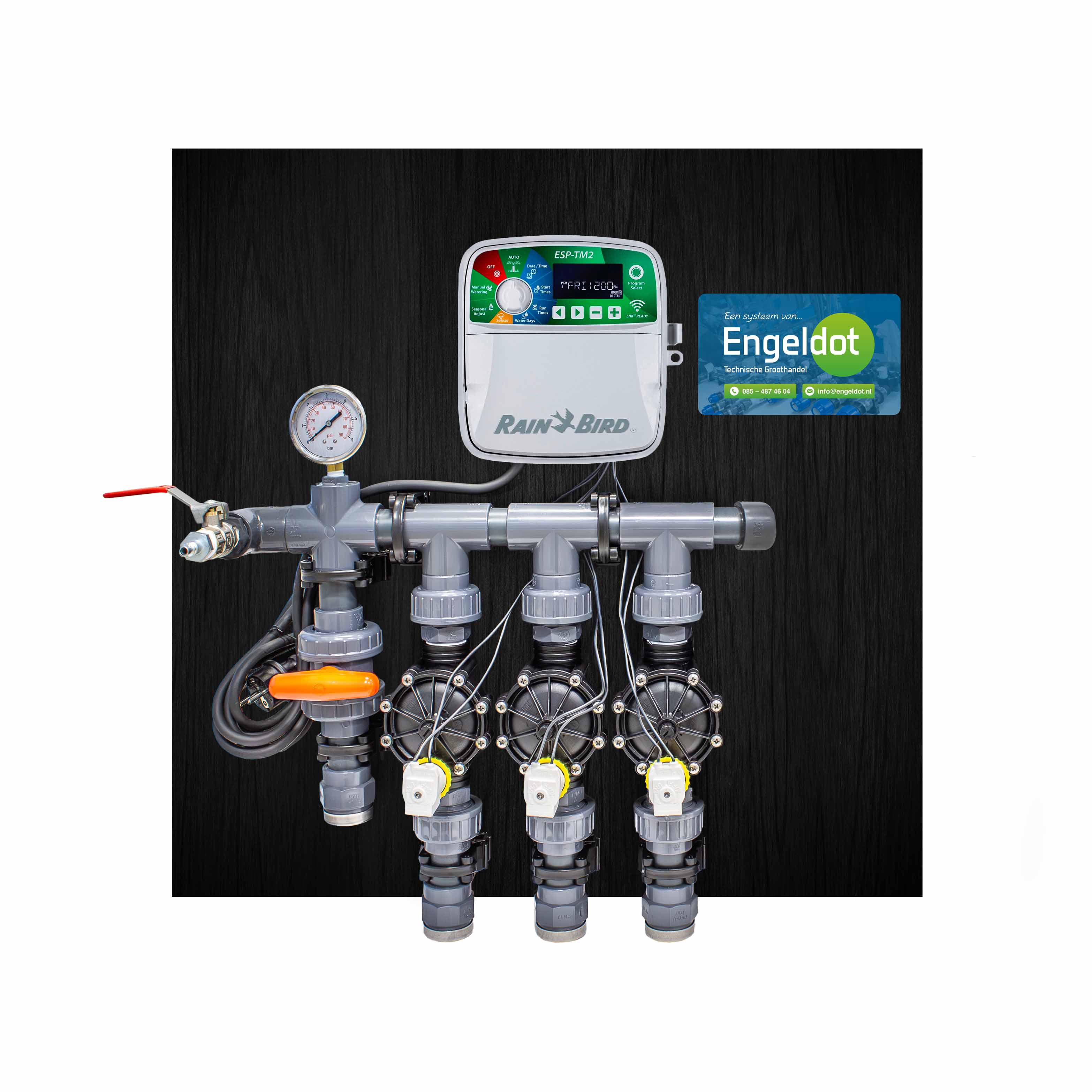 3-Groeps Verdeelstation Rainbird ESP-TM2