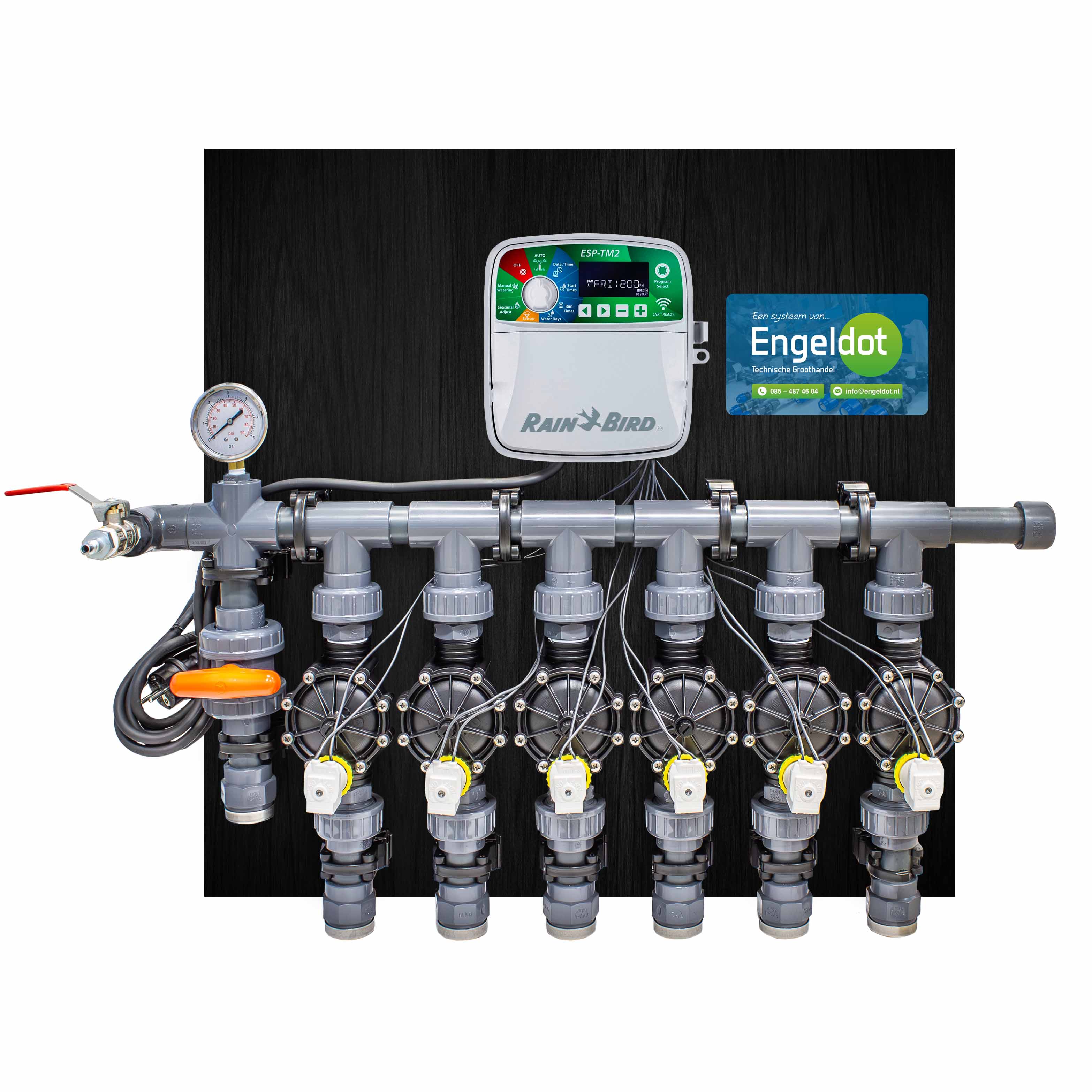 6-Groeps Verdeelstation Rainbird ESP-TM2