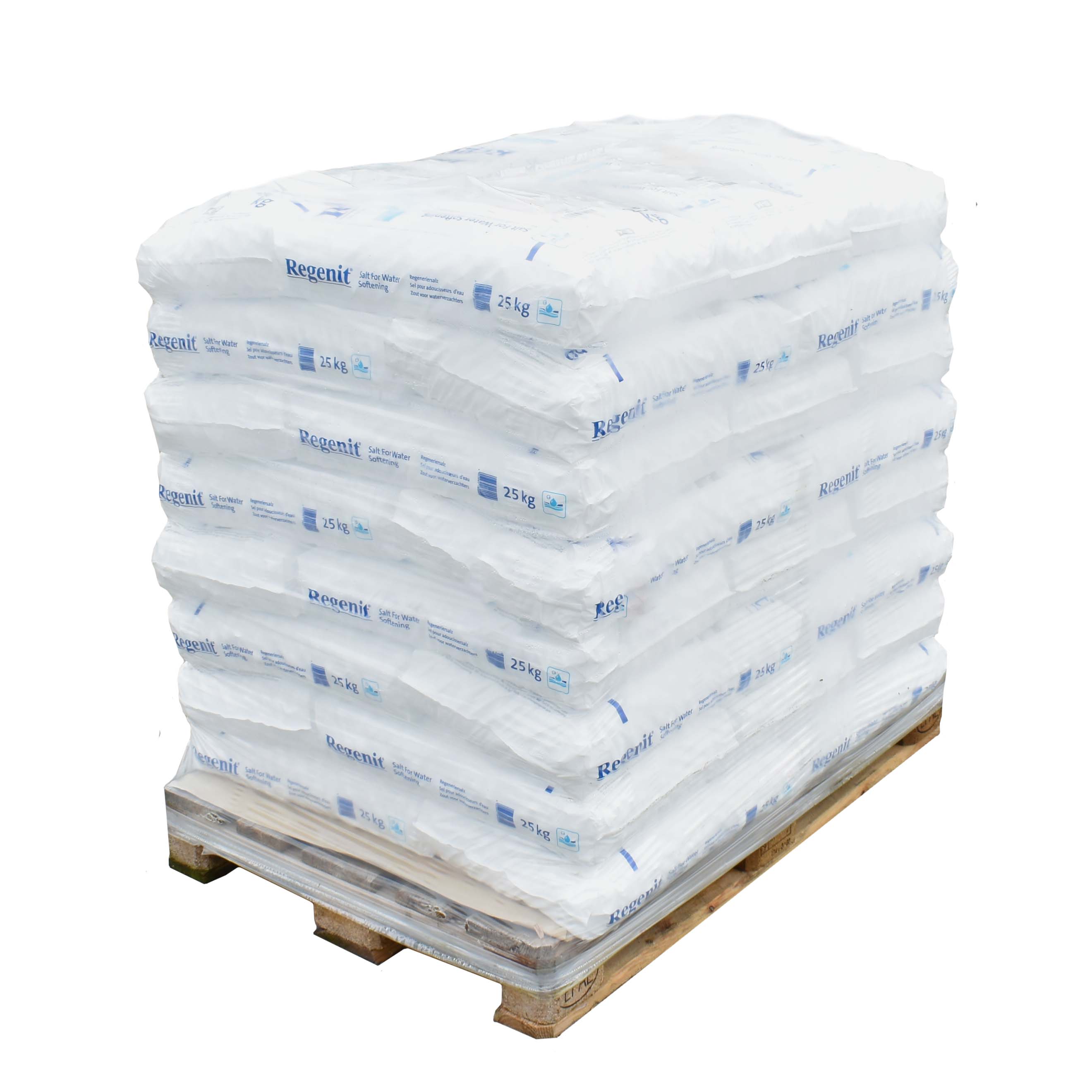 Zouttabletten Pallet 1000 kg (40x25 kg)