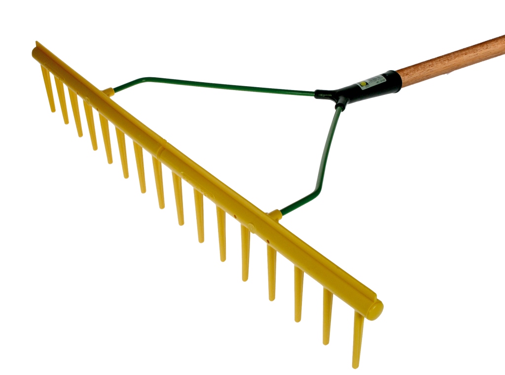 Polyhark recht met rand compleet