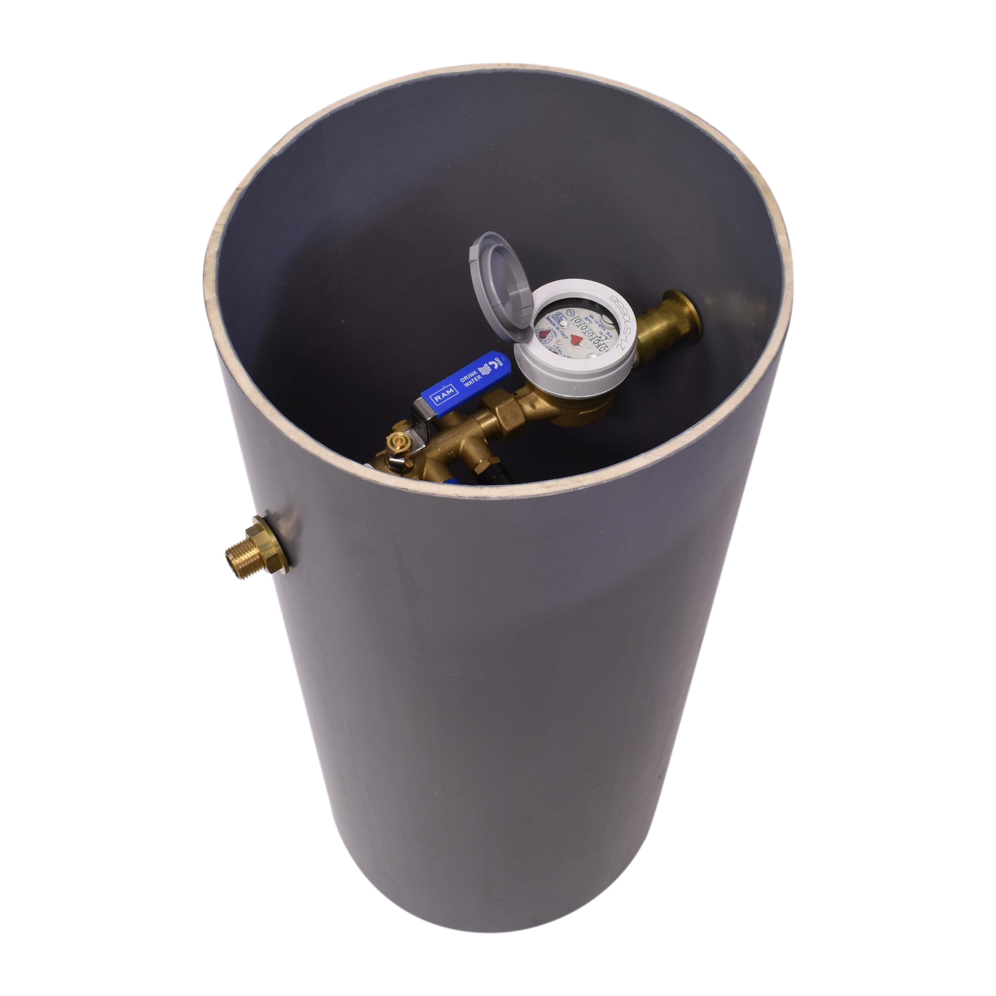 Voorgemonteerde PVC Watermeterput 315 mm
