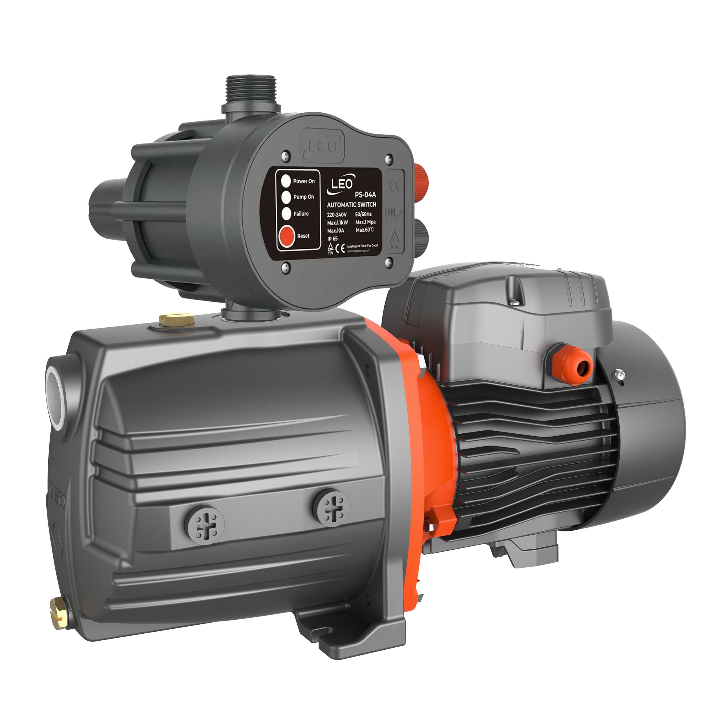LEO AJm90 Zelfaanzuigend met Control