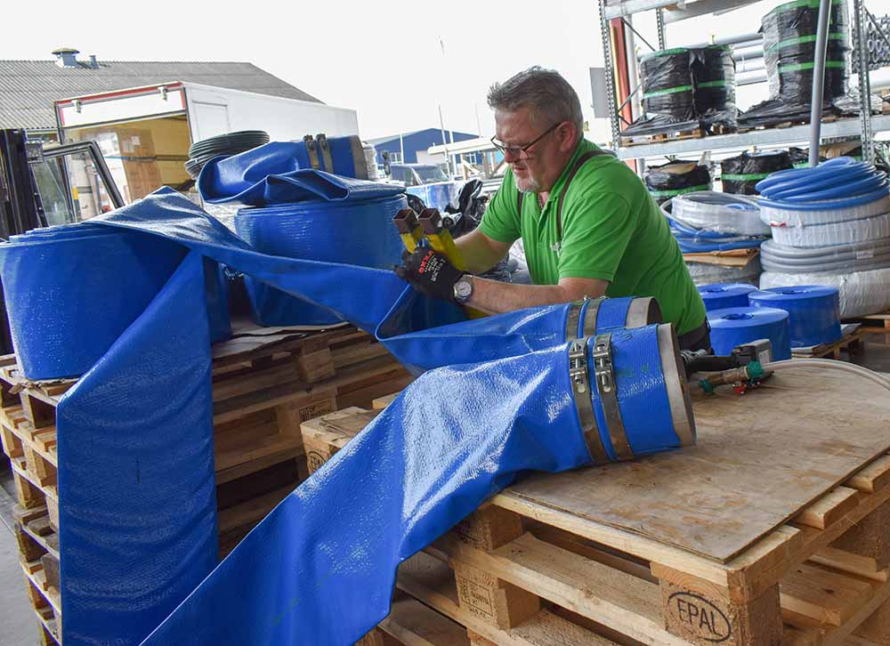 De kuilafdekslangen van Engeldot worden uitvoerig getest