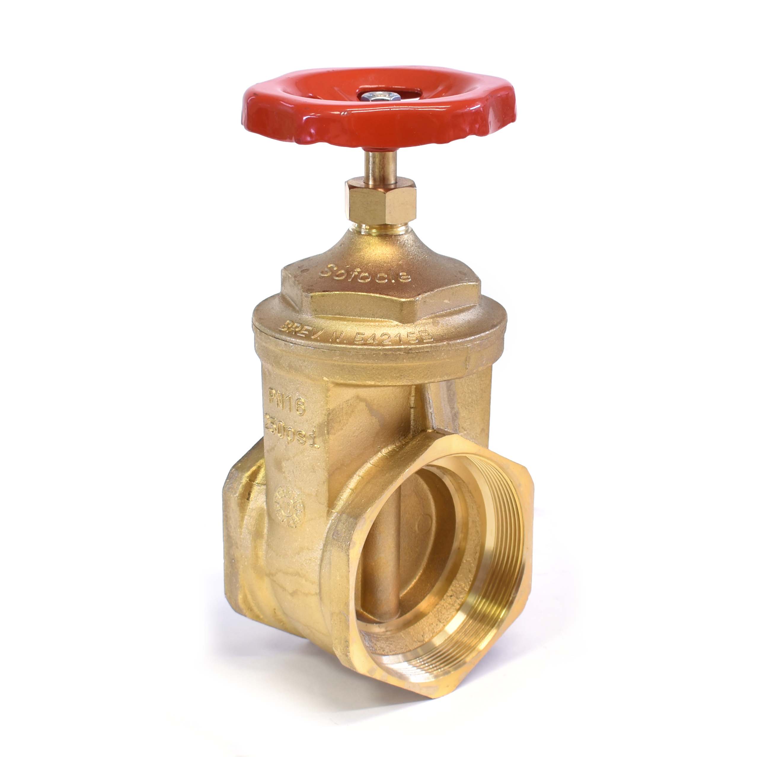 Messing Schuifafsluiters