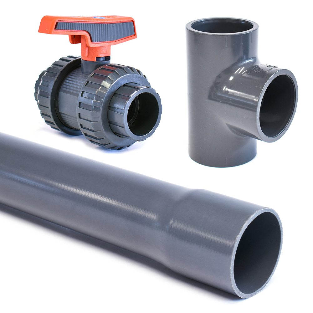 PVC Drukbuizen & Hulpstukken
